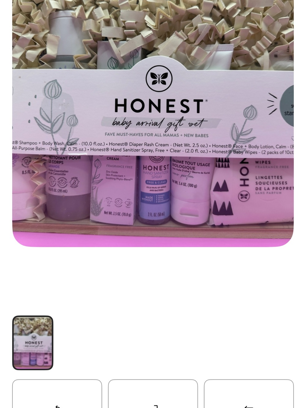 NEST Fragrances Baby Bath & Body Set — Soft Pink and White